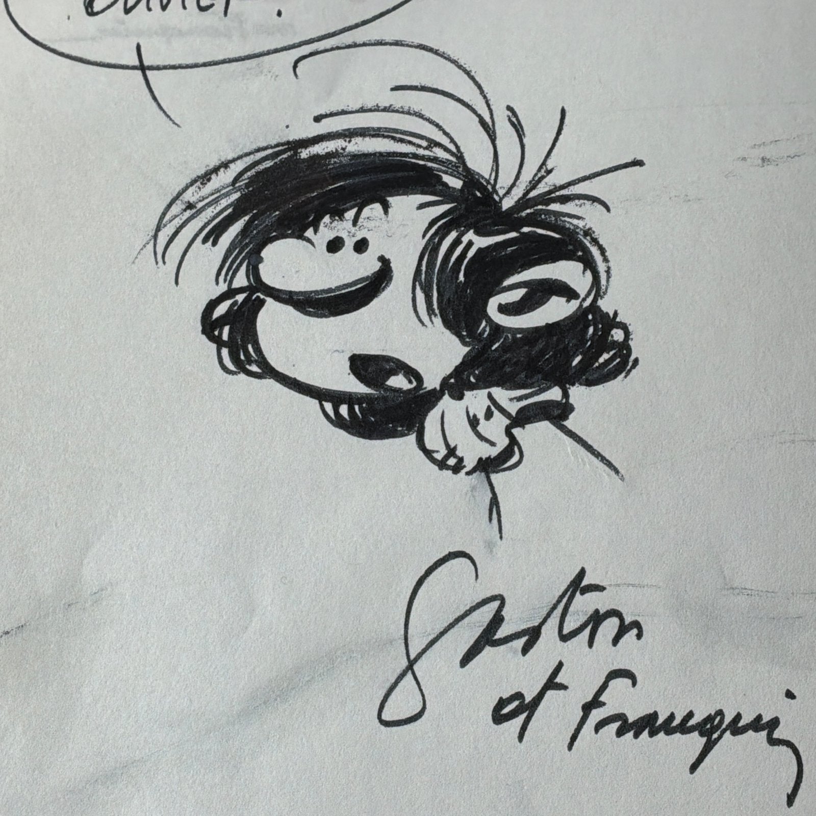 Inwijding van Gaston Lagaffe door Franquin, Verzamelen, Ophalen of Verzenden, Zo goed als nieuw