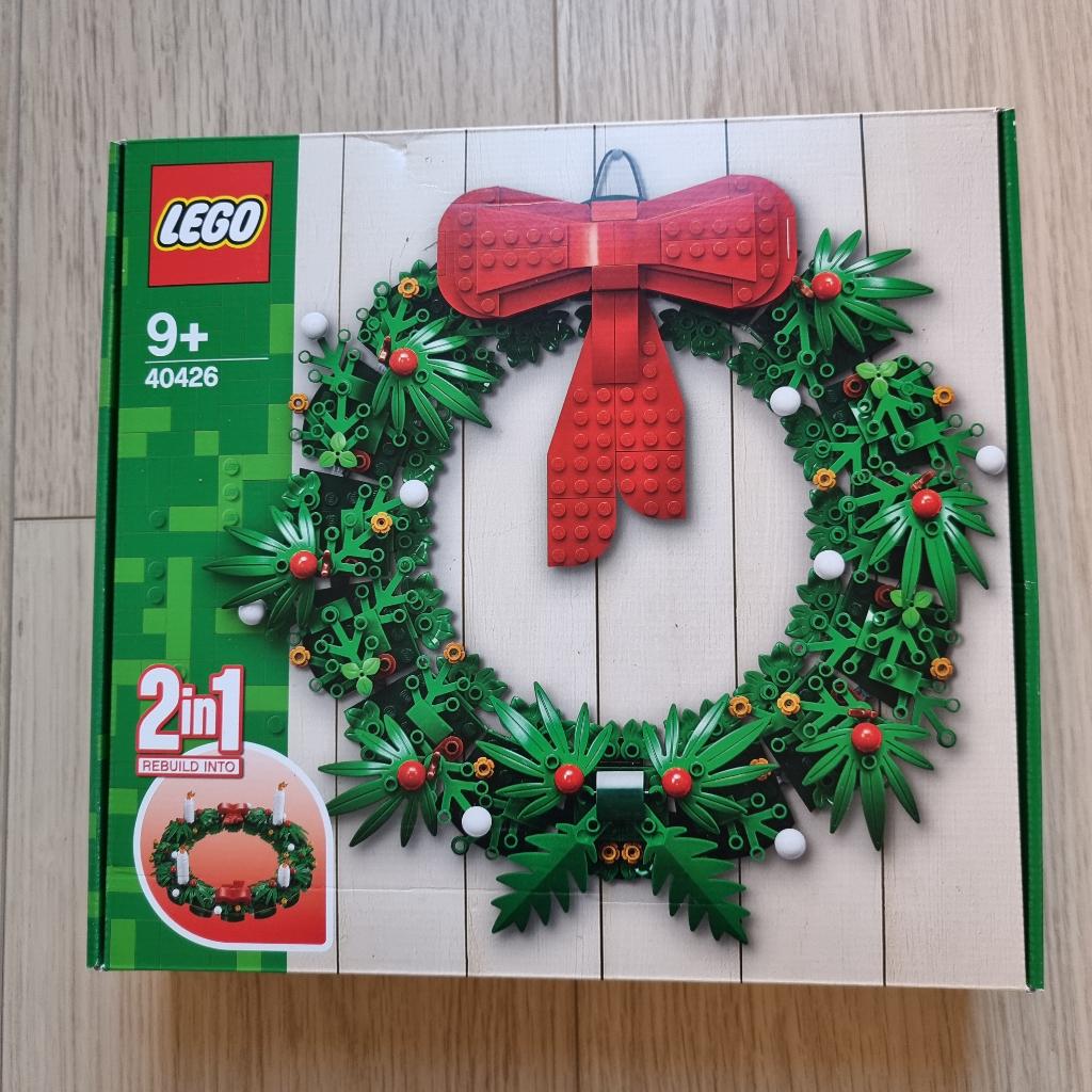 Lego Kerstkrans 2-in-1, Overige thema's, Lego, Nieuw, Ophalen of Verzenden