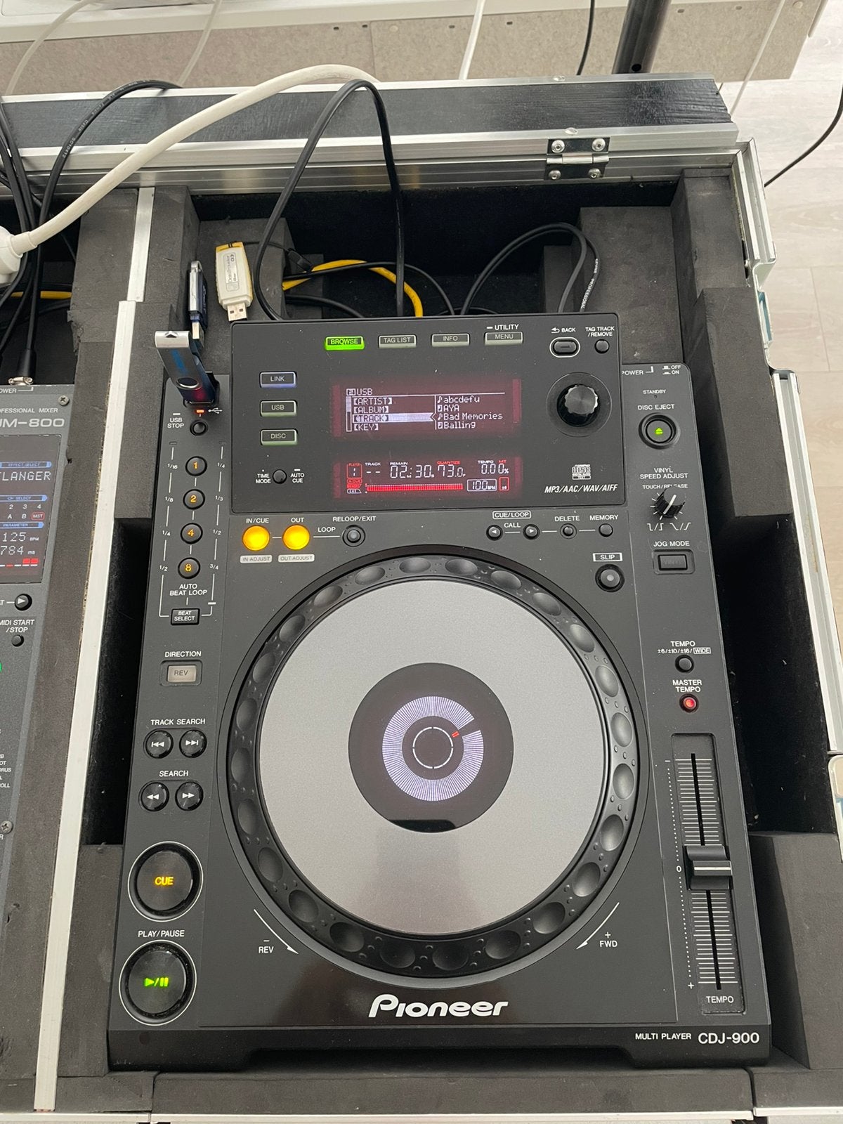 Kit DJ : CDJ900/DJM800, Yamaha HS7, Sennheiser HD25, etc., Enlèvement, Comme neuf, DJ-Set, Pioneer
