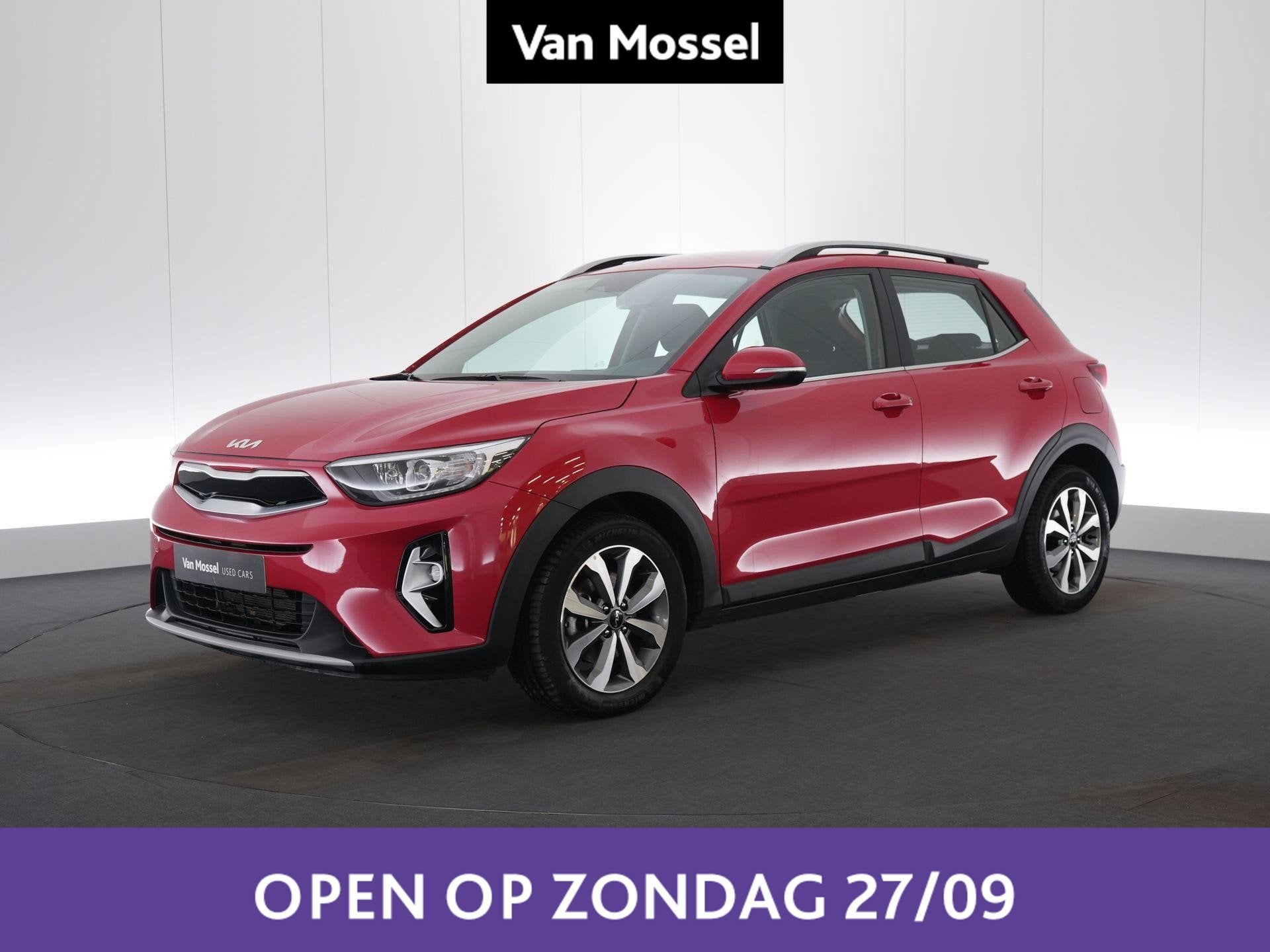 Kia Stonic 1.0 T 100 PulseDCT, Auto's, Dealer onderhouden, Gebruikt, Zwart, Bedrijf
