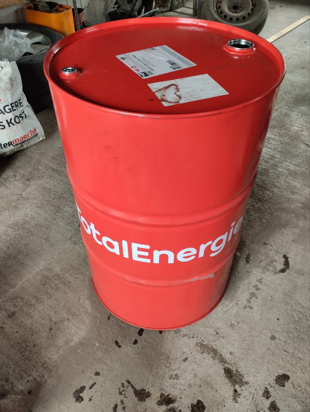 fut metalique 200l, Jardin & Terrasse, Enlèvement, Utilisé, Baril de feu