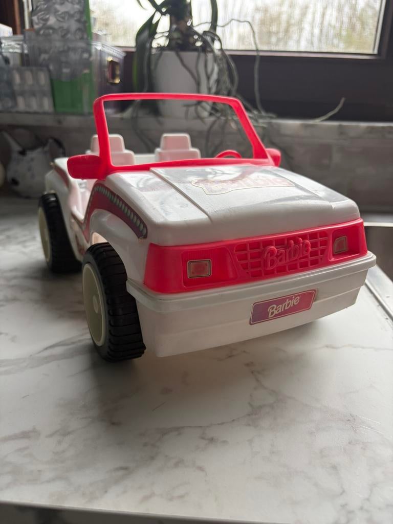 Vintage Barbie cabrio jeep, Ophalen, Gebruikt