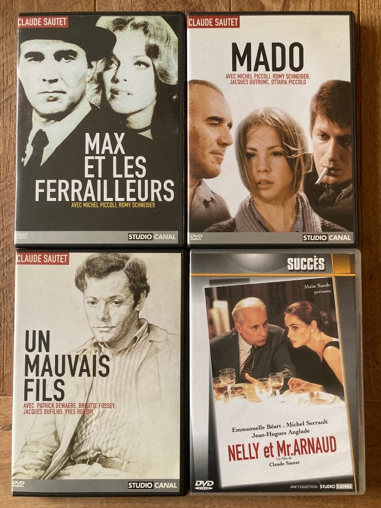 Films de Claude Sautet à 3 €/pièce, CD & DVD, DVD | Classiques, Utilisé, Français, Enlèvement ou Envoi