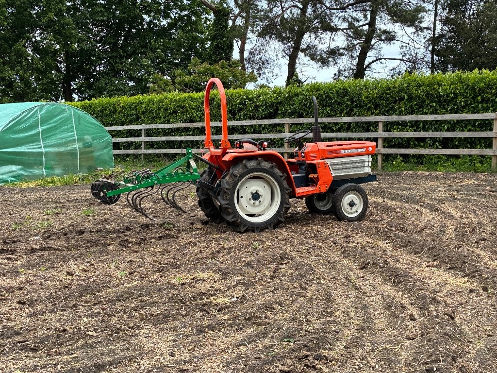 Mini tractor Kubota, Ophalen