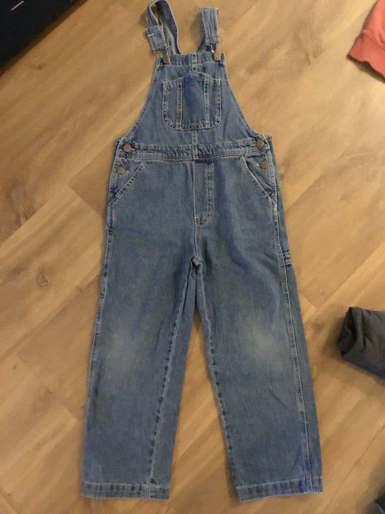 Broek salopette Zara maat 116, Kinderen en Baby's, Ophalen, Zo goed als nieuw