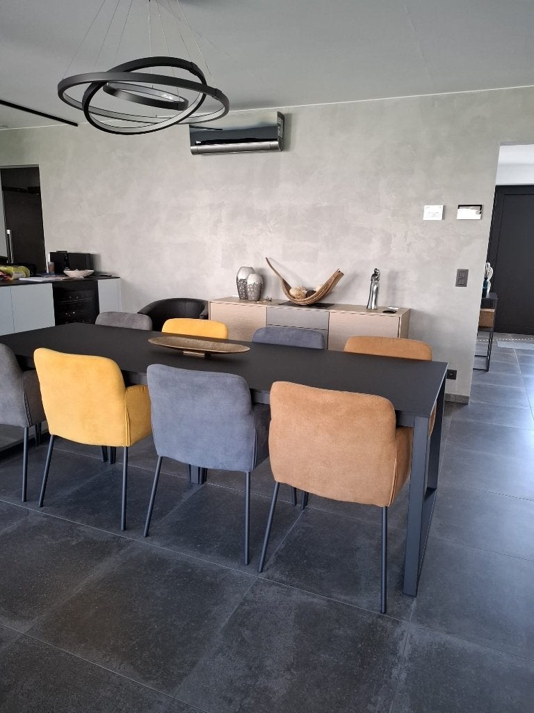 eettafel, Huis en Inrichting, Ophalen, 200 cm of meer, Zo goed als nieuw, Vijf personen of meer