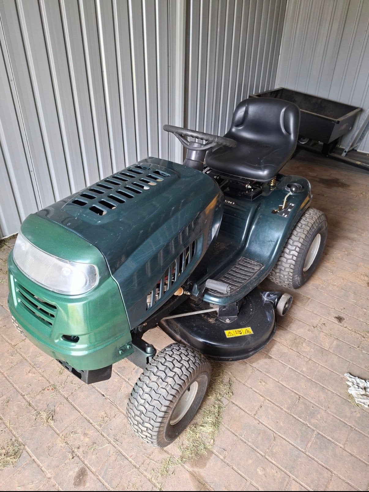 Zitmaaier MTD mulcher met zijuitworp, Tuin en Terras, Ophalen, Zo goed als nieuw