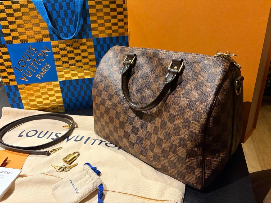 Originele louis vuitton speedy 30, Ophalen, Zo goed als nieuw