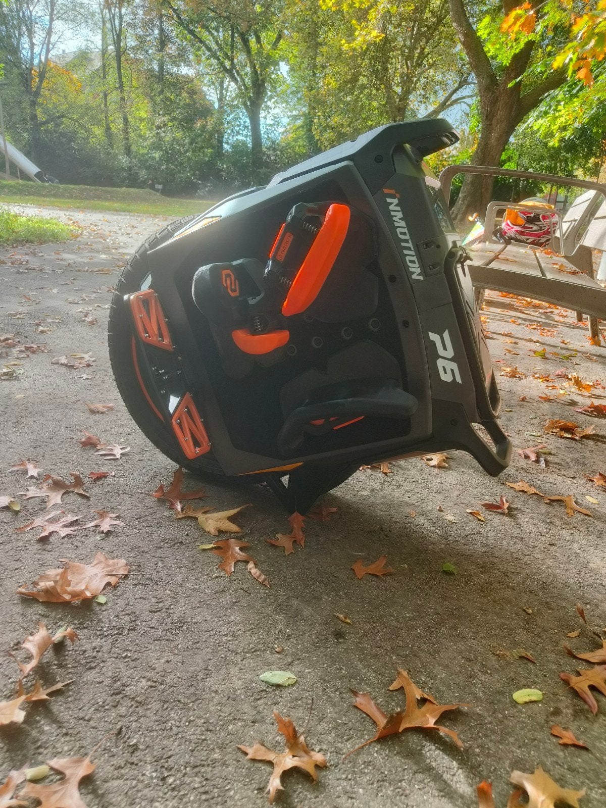 gyroroue InMotion P6, Enlèvement