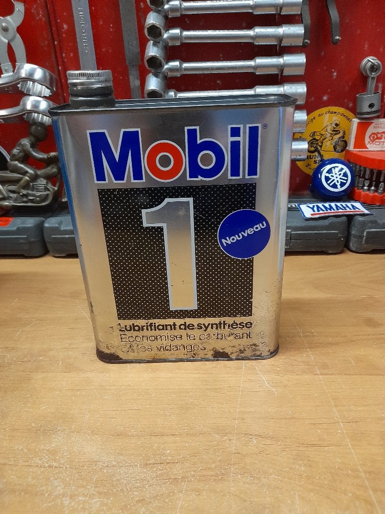 oude lege oliekan mobiel 1 nieuw, Verzenden, Gebruikt, Overige typen
