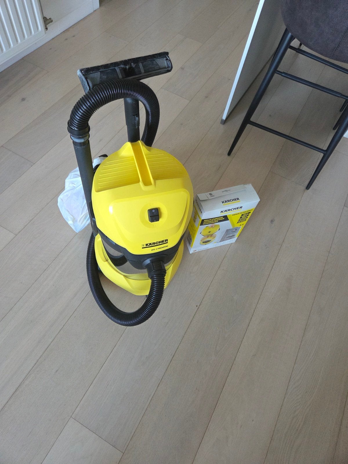 Stof - water zuiger Karcher WD30 Premium, Ophalen