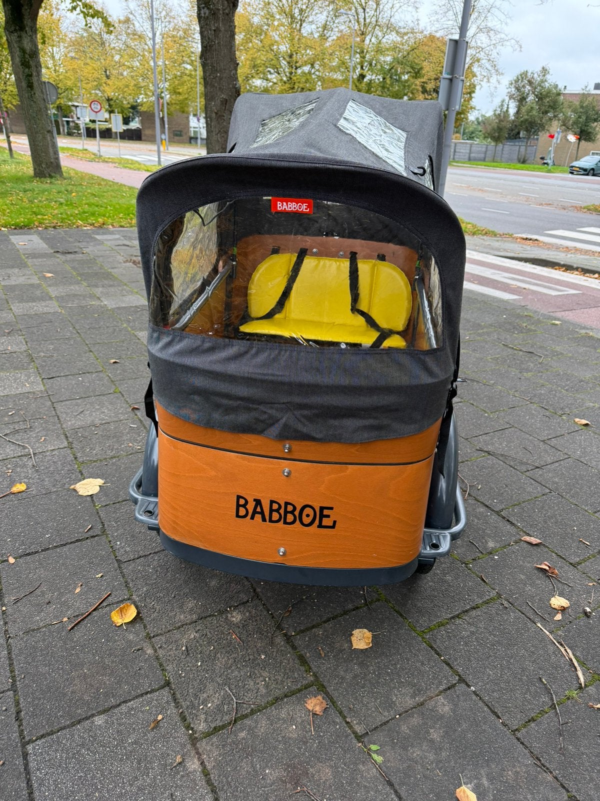 Babboe curve bakfiets electrish goedgekurd, Fietsen en Brommers, Ophalen, Gebruikt, 4 kinderen of meer, Elektrisch