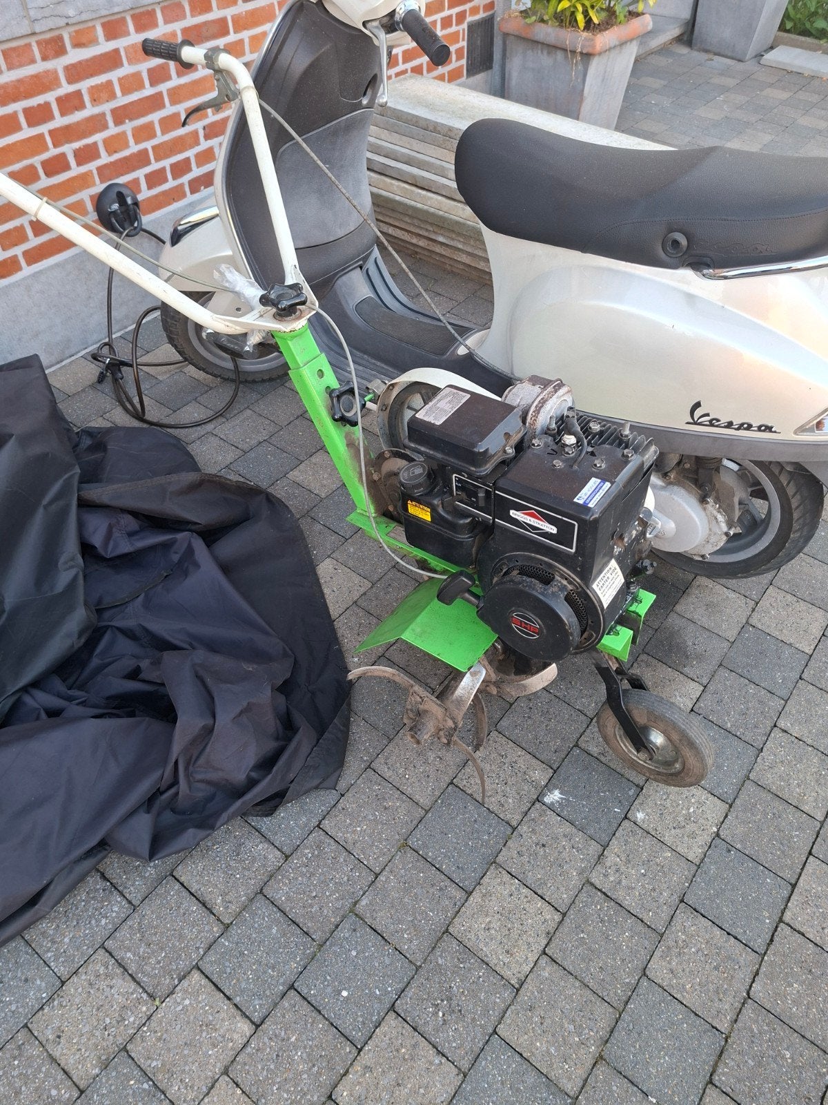 Freesmachine, Ophalen