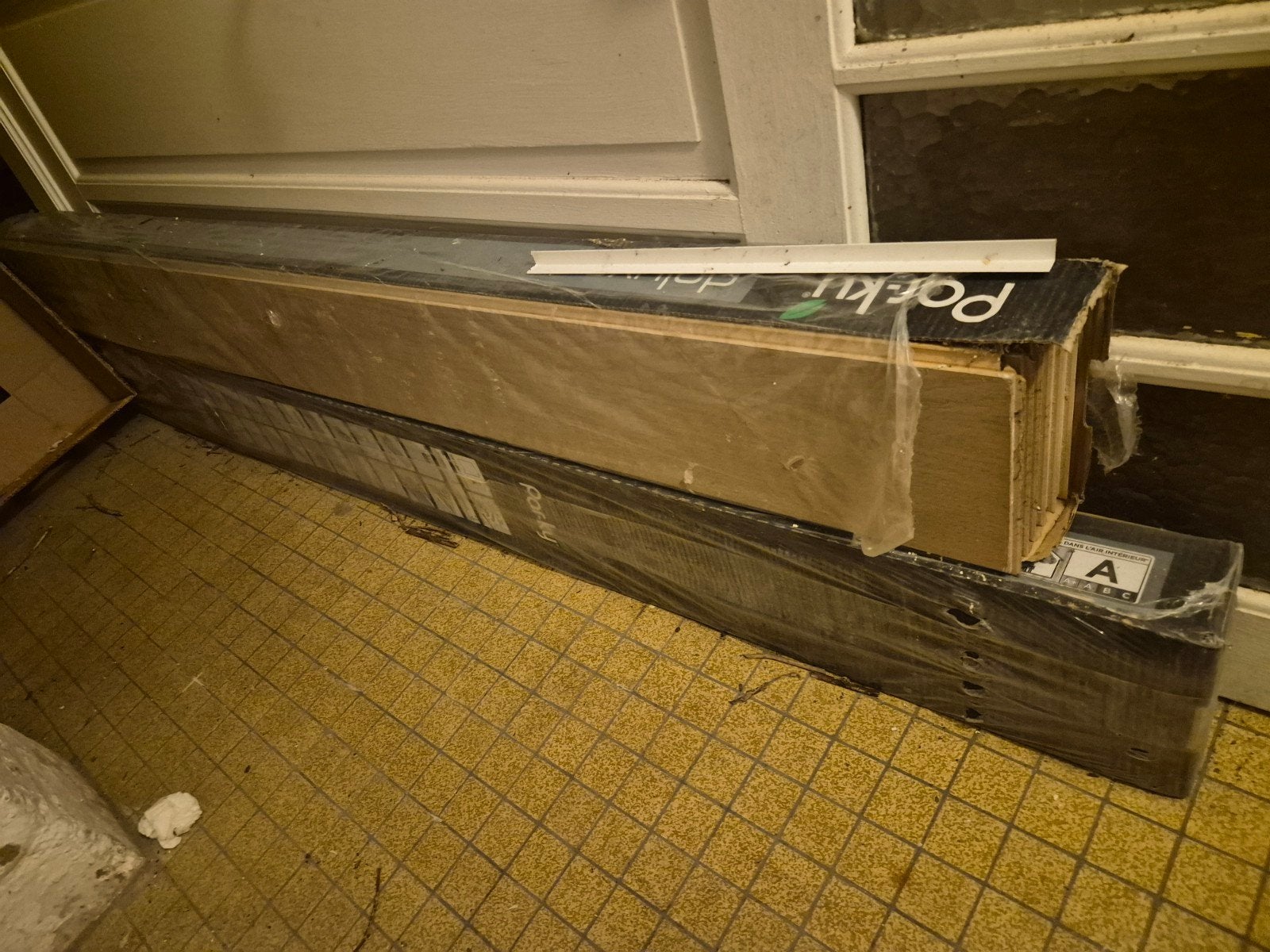 Planche de quick step, Enlèvement