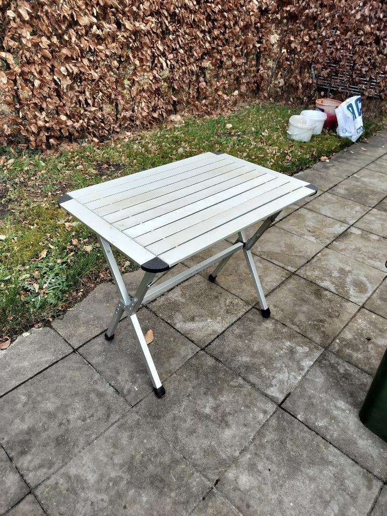 Campingtafel, Caravans en Kamperen, Kampeermeubelen, Ophalen, Gebruikt, Campingtafel