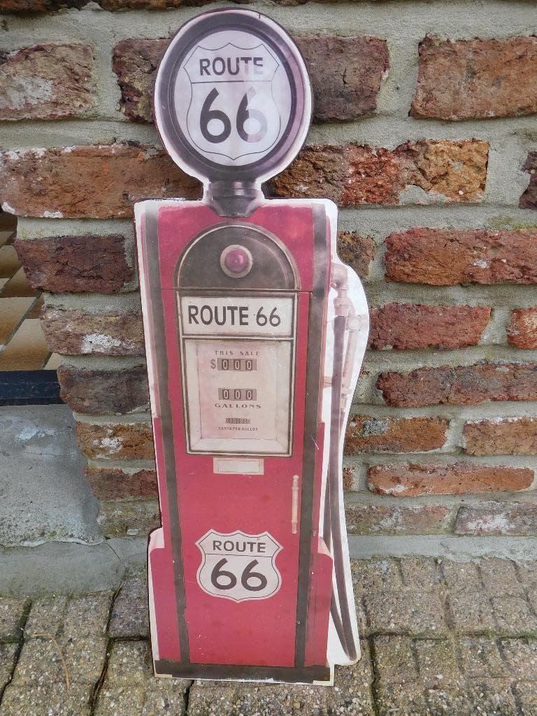 Tableau métal magnétique liste de courses ROUTE 66 memo, Enlèvement