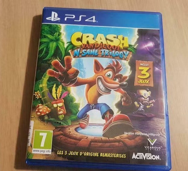 Crash bandicoot N sane trilogy, Consoles de jeu & Jeux vidéo, Jeux | Sony PlayStation 4, Enlèvement ou Envoi