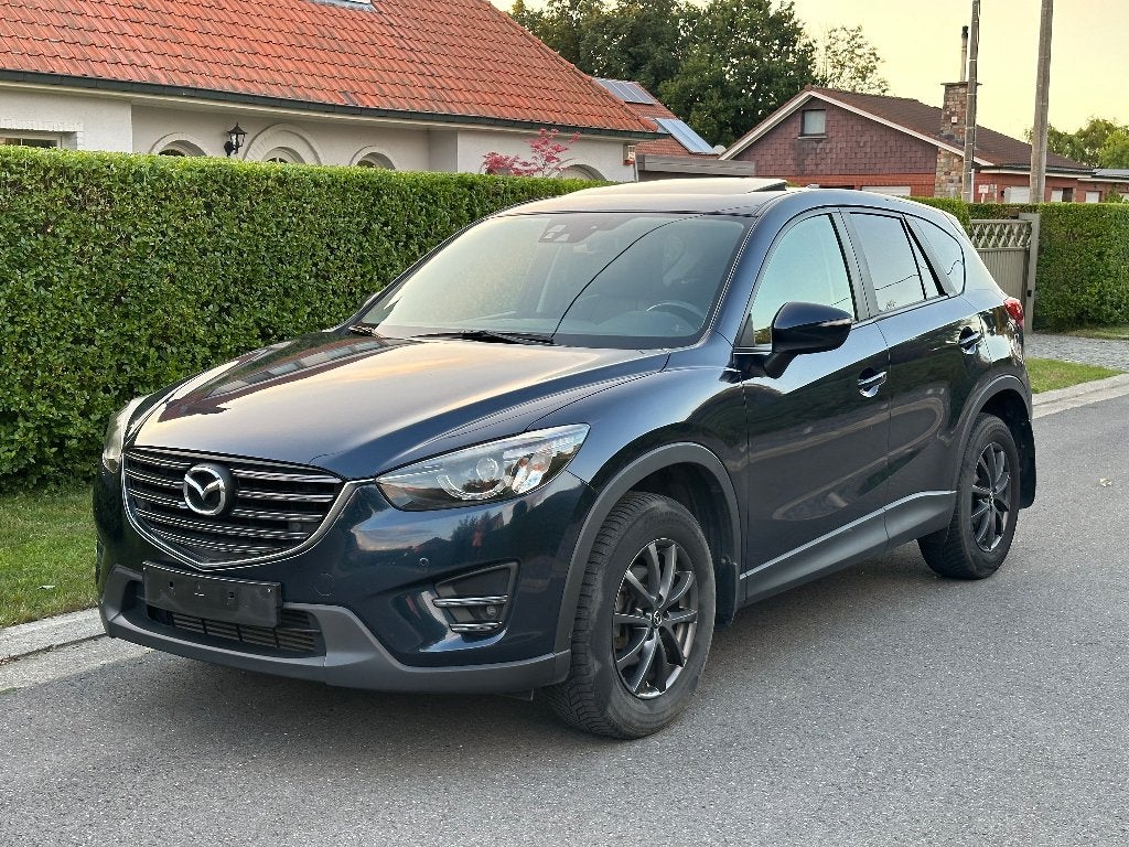 Mazda CX-5 2.2 Diesel 150pk 4x4 Euro 6b Leder Led GPS 1e eig, Auto's, Mazda, Bedrijf, Te koop, CX-5, ABS, Achteruitrijcamera, Airbags