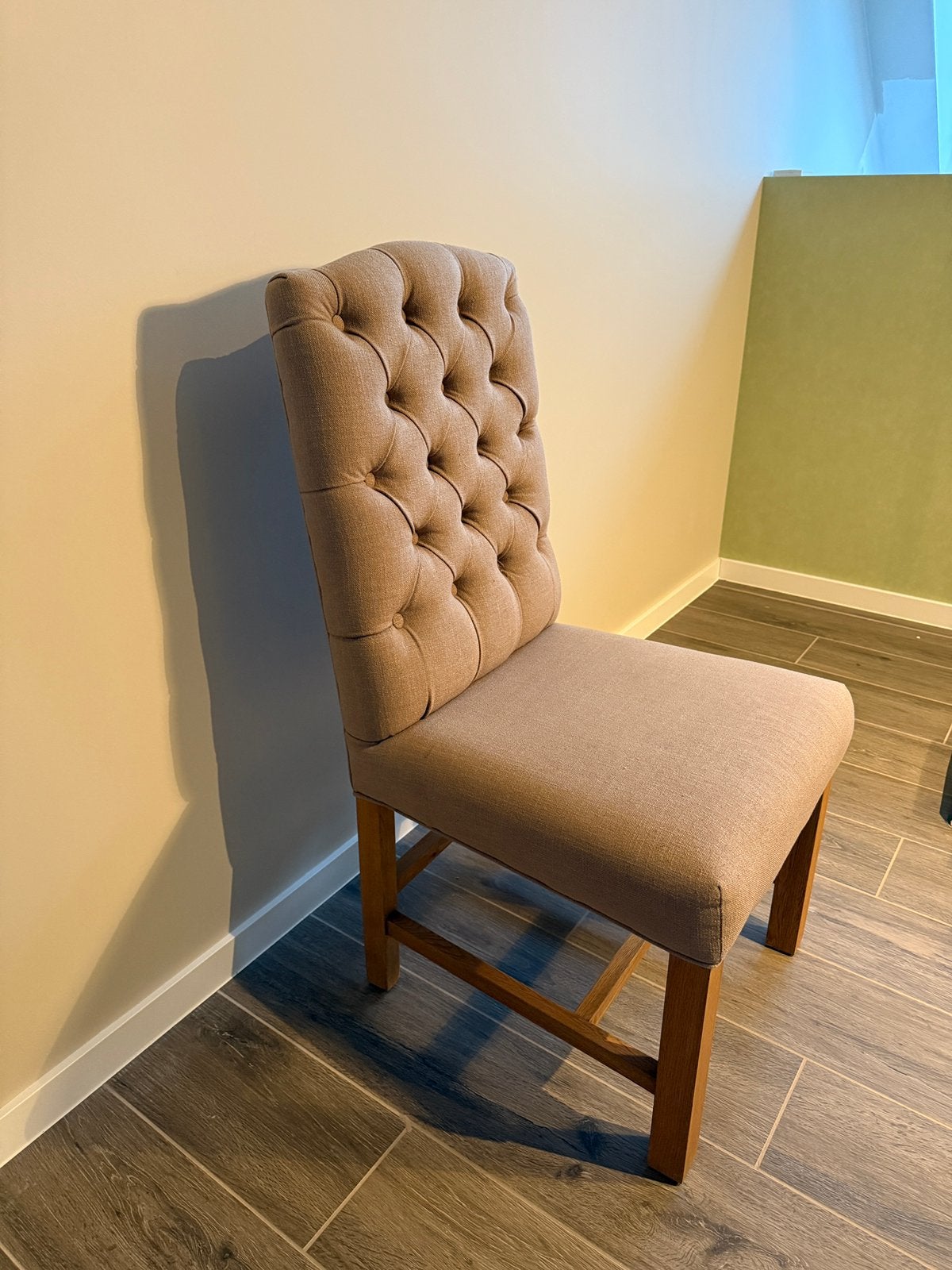 Chaises de salle à manger (6 pièces), Enlèvement, Comme neuf, Tissus