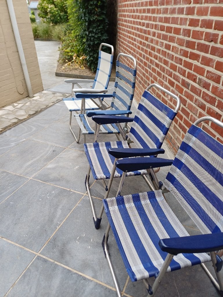 camping stoelen, Ophalen, Gebruikt, Campingstoel