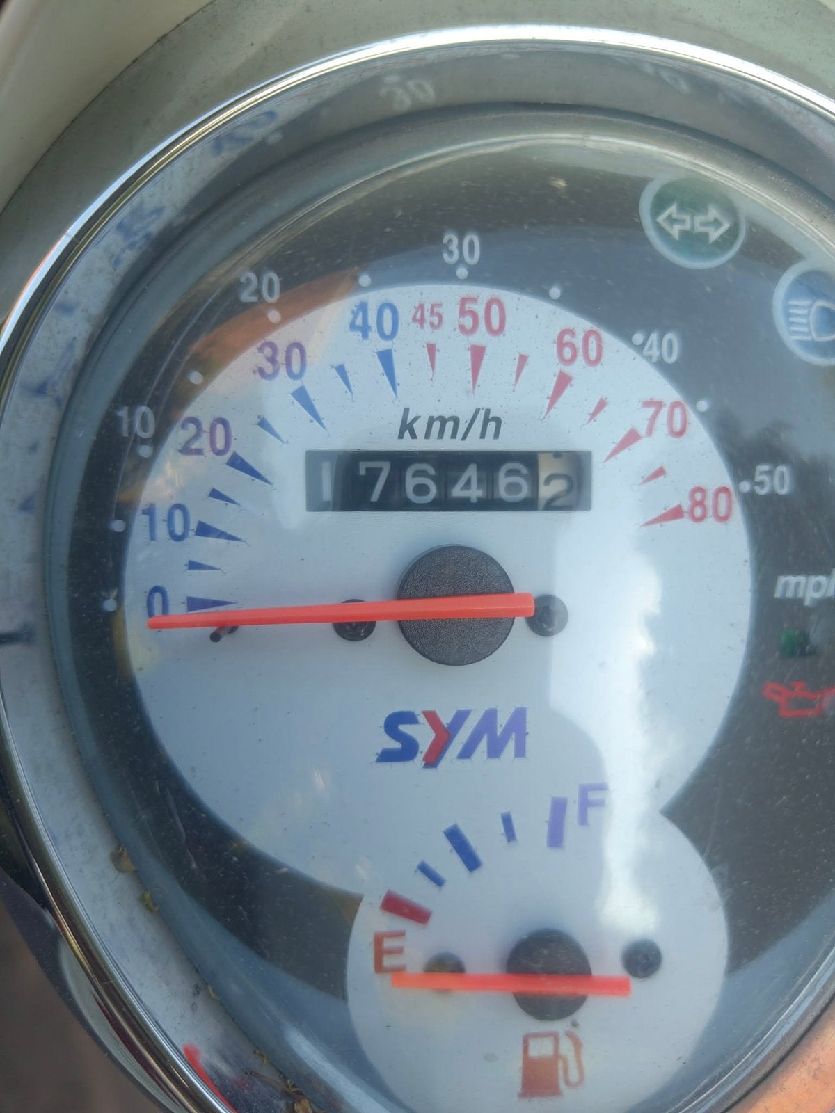2 Sym mio’s50 b klasse, Fietsen en Brommers, Ophalen, Zo goed als nieuw, Mio