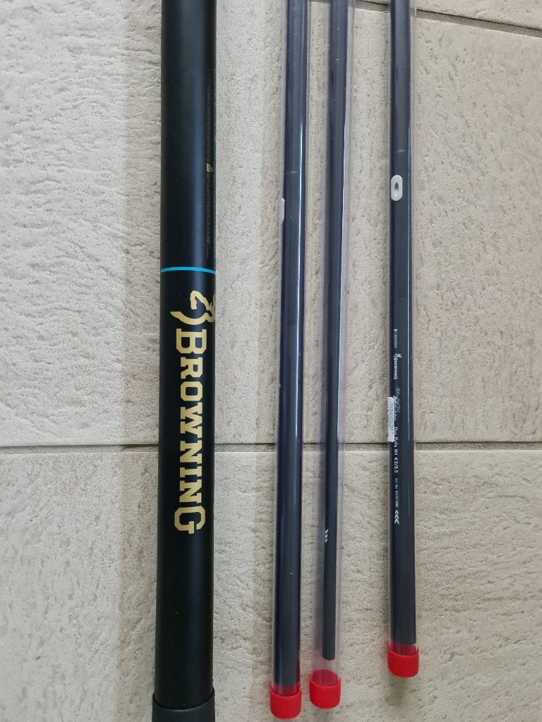 vaste hengel 9.5 meter, Watersport en Boten, Ophalen, Nieuw, Vaste hengel