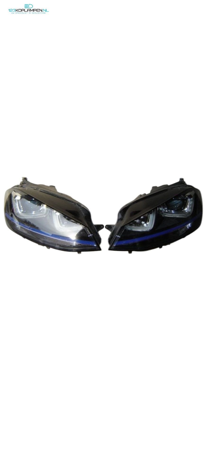 Volkswagen Golf 7 Bi-Xenon LED GTE Koplampen Set 5G1941033C, Gebruikt, -, -, Verzenden
