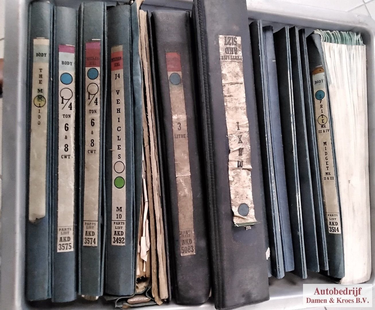 Handboeken (onderdelen) diversen gebruikt per stuk, Ophalen of Verzenden