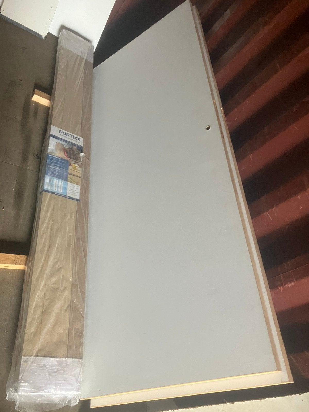 2 NIEUWE binnendeuren inc. Omkasting, Doe-het-zelf en Bouw, Ophalen, Zo goed als nieuw, Binnendeur