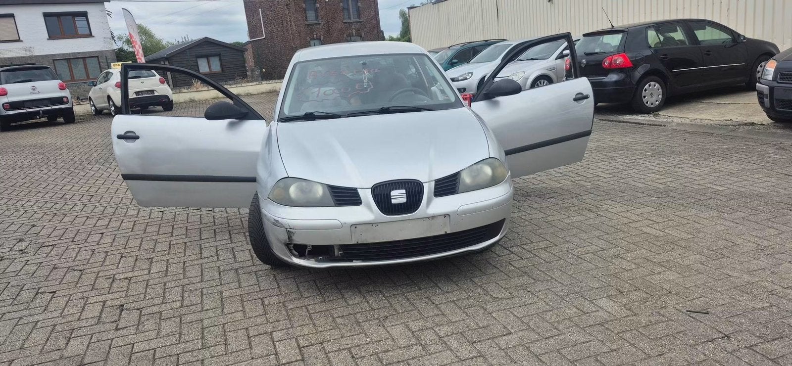 Seat ibiza 1.4i 172.000km, Autos, Seat, Argent ou Gris, Achat, Boîte manuelle, 5 places