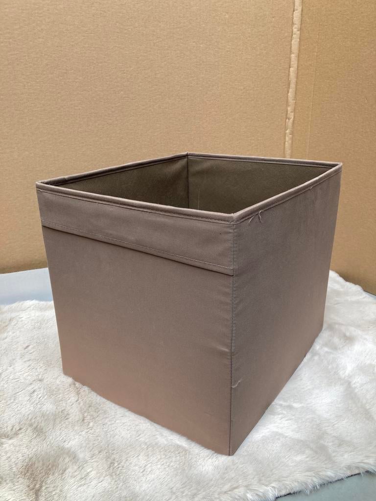 Ikea Drona opberg mand voor Kallax kast - bruin - 3 beschik, Ophalen, Gebruikt