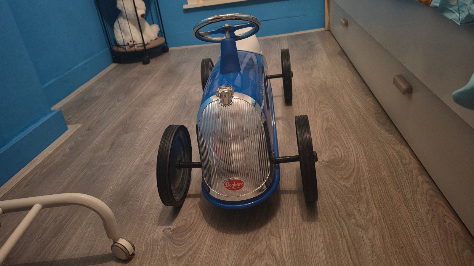 Loopwagen baghera nieuw, Enlèvement