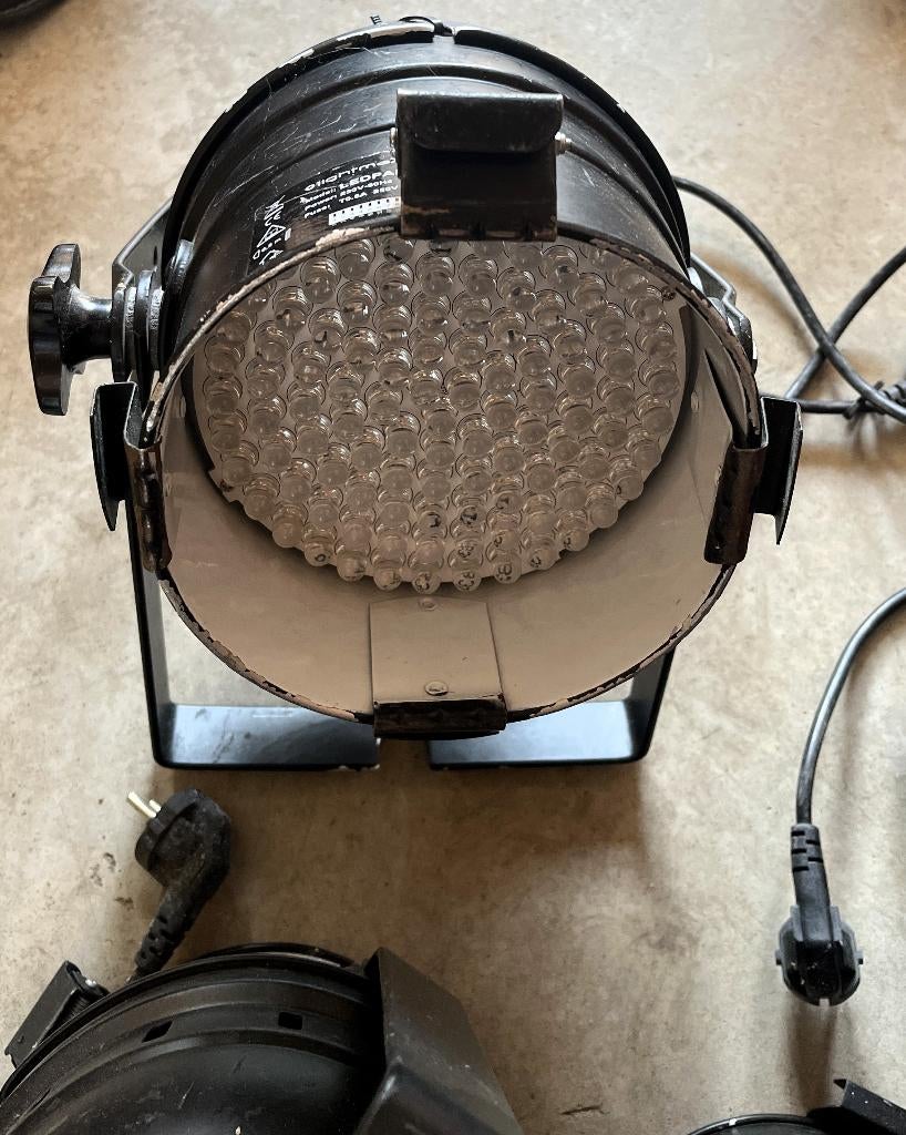 LightMaxx LedPar 56, Musique & Instruments, Lumières & Lasers, Enlèvement, Utilisé, Lumières, Couleur