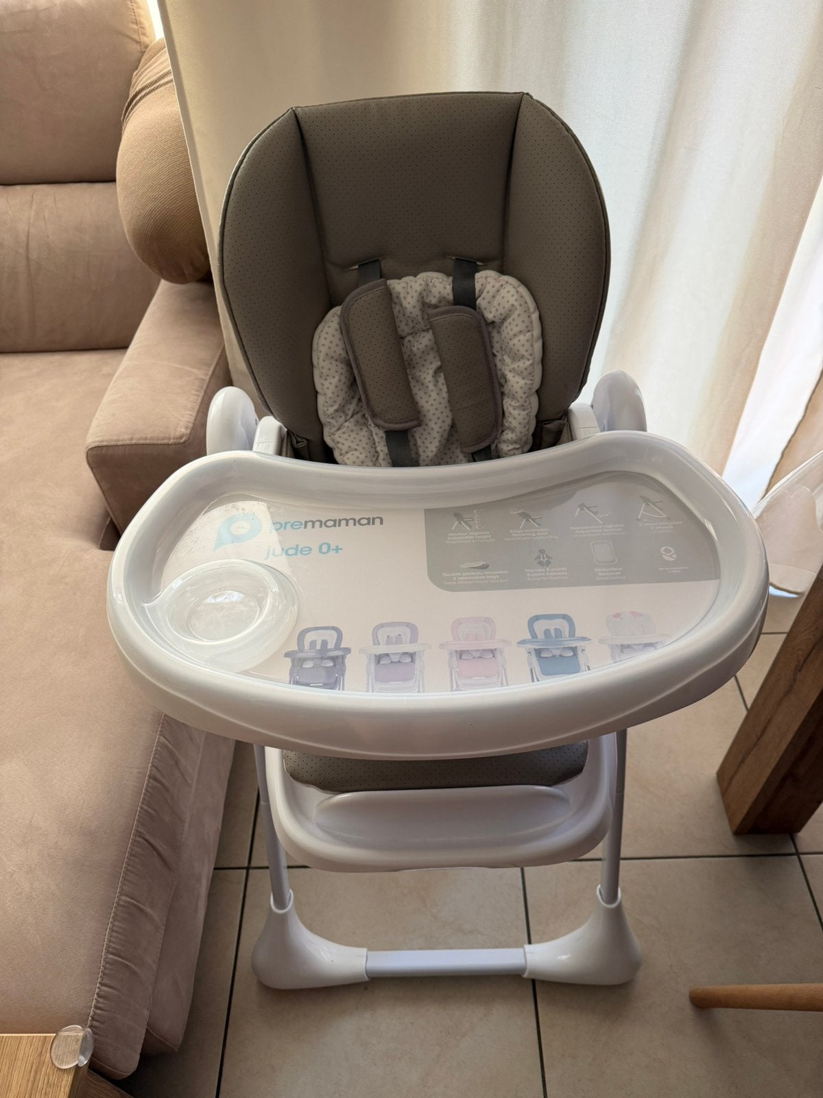 Chaise haute Jude premaman, Enfants & Bébés, Enlèvement, Comme neuf