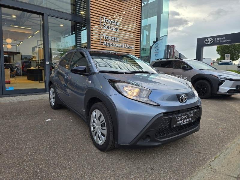 Toyota Aygo play, Automaat, Euro 6, Blauw, 72 pk