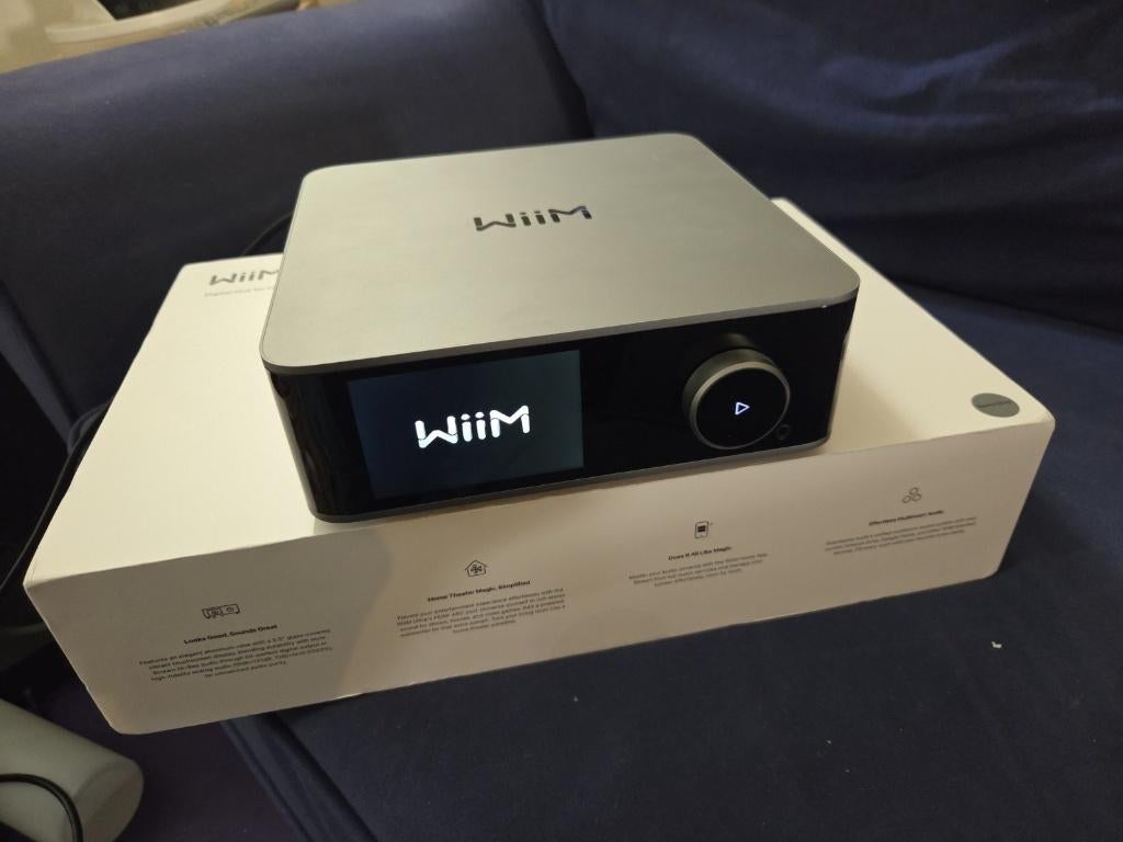 Wiim Ultra Music Streamer & voorversterker, Audio, Tv en Foto, Versterkers en Ontvangers, Ophalen of Verzenden, Zo goed als nieuw