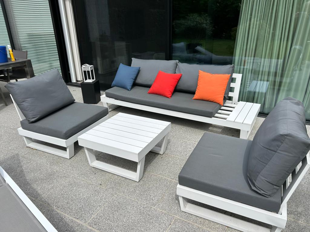 Loungezetel, Tuin en Terras, Tuinsets en Loungesets, Ophalen, Zo goed als nieuw