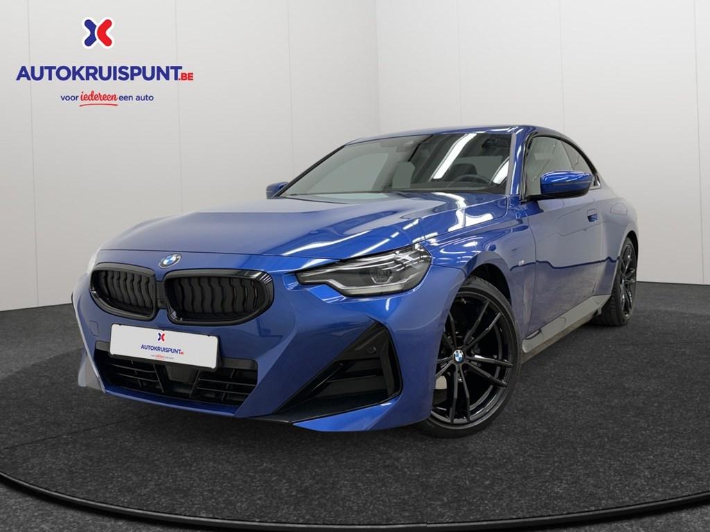 BMW 218 218I Coupe M-Pack GPS Camera Verw.Zetels Virtual co, Auto's, Automaat, Blauw, https://public.car-pass.be/vhr/3e63757e-7d95-4058-9781-9b971e1b4c52
