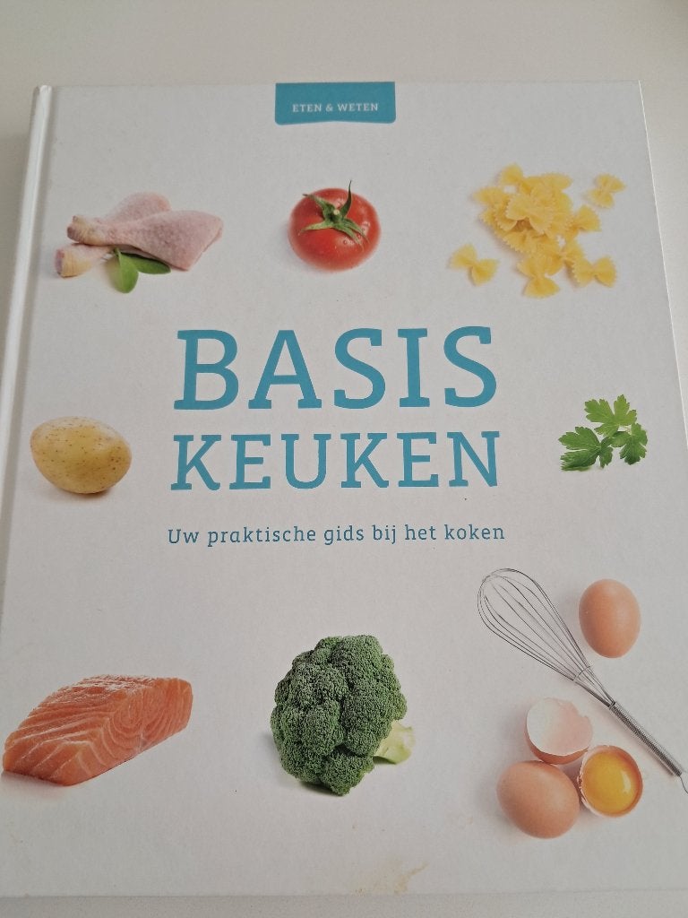 Kookboek 'Basis keuken', Livres, Livres de cuisine, Enlèvement ou Envoi, Végétarien, Utilisé, Pays-Bas et Belgique
