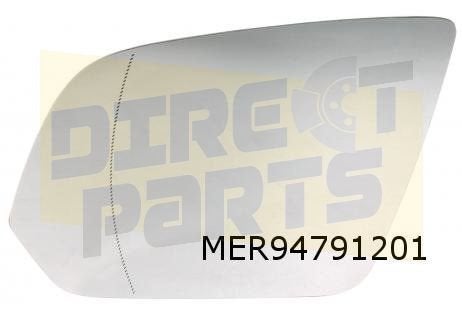 Mercedes-Benz Vito Spiegelglas / V-klasse (12/14)- (W447) A4, -, Nieuw, Ophalen of Verzenden, -