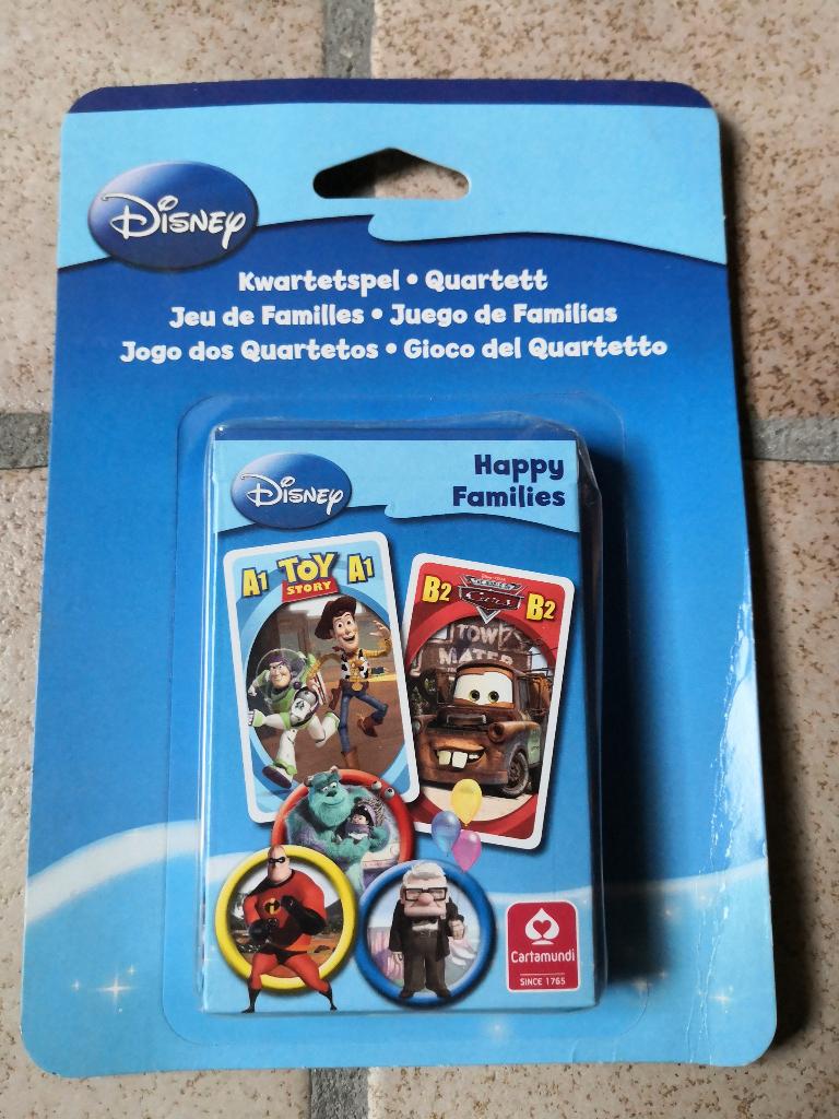 Disney kwartetspel, Ophalen