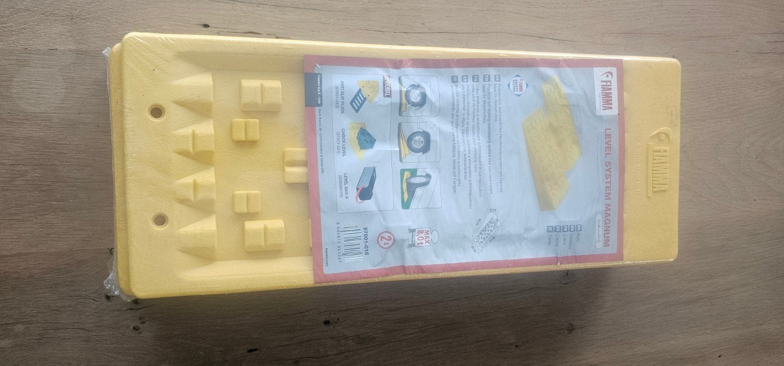 Splinternieuw in plastic Fiamma Magnum oprijblokken, Ophalen