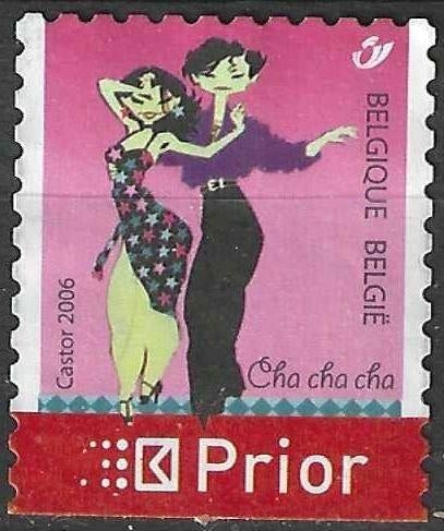 Belgique 2006 - Yvert 3559 - Danse - Tango (ZG), Envoi, Non oblitéré, Sans gomme, Musique