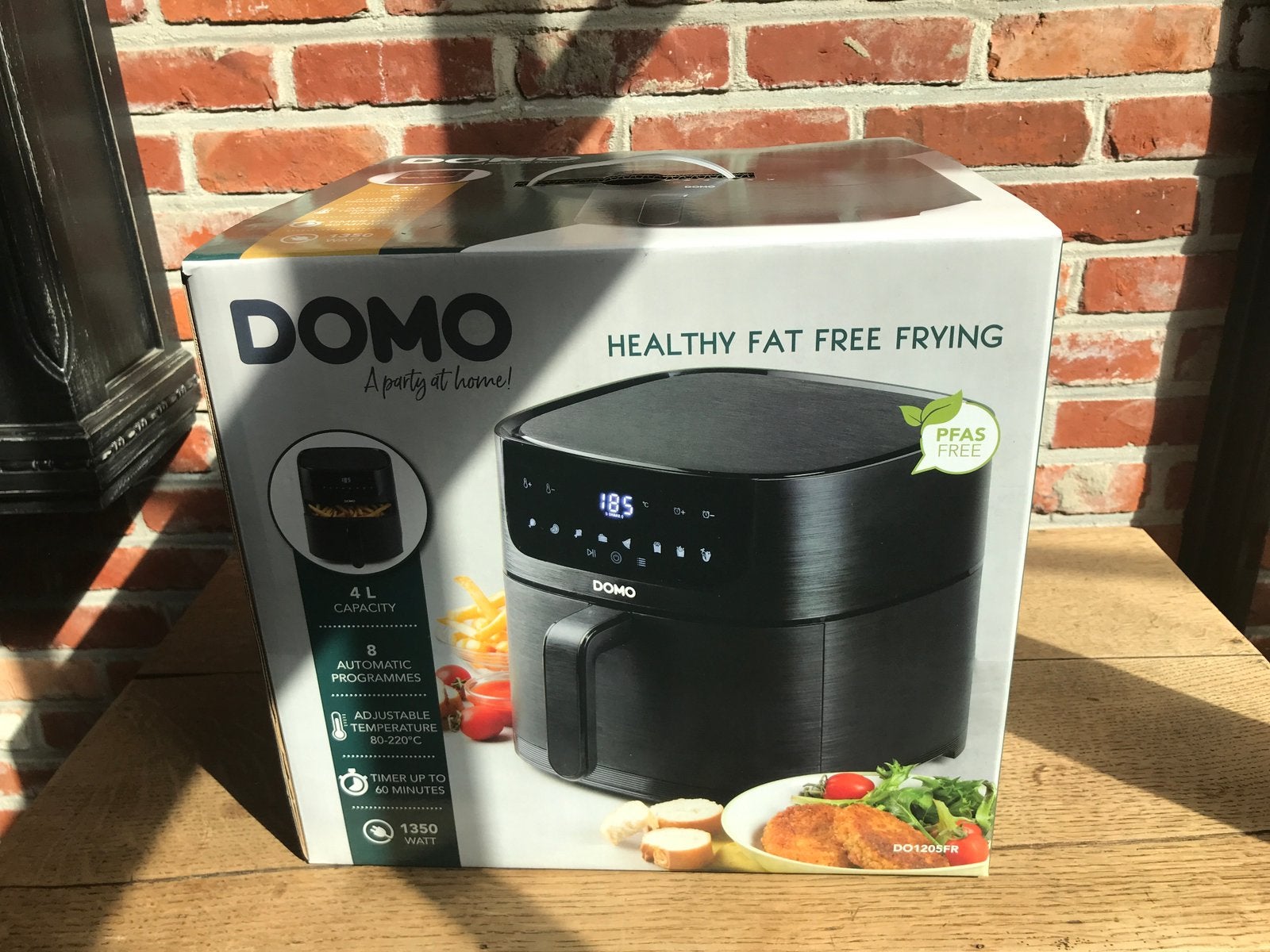 DOMO AIR FRYER NIEUW !, Elektronische apparatuur, Ophalen of Verzenden, Nieuw, Airfryer