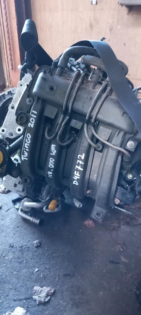Moteur Renault Twingo 1.2 16V D4F772 — 110 000 km — Complet, Enlèvement ou Envoi, Utilisé, Renault