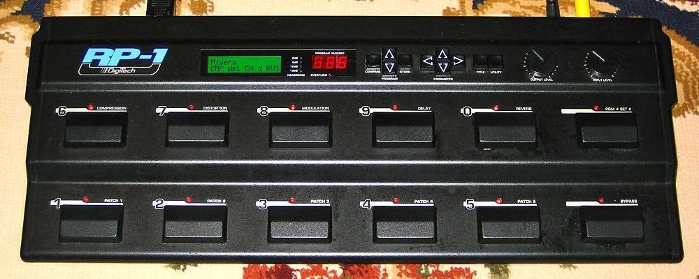 DIGITECH RP-1, Musique & Instruments, Enlèvement, Utilisé, Multi-effet