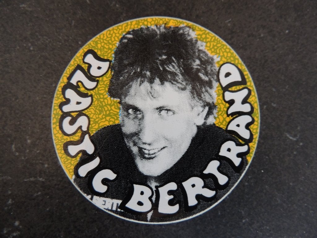 Plastic Bertrand Sticker, Envoi, Comme neuf, Cinéma, Télévision ou Audiovisuel