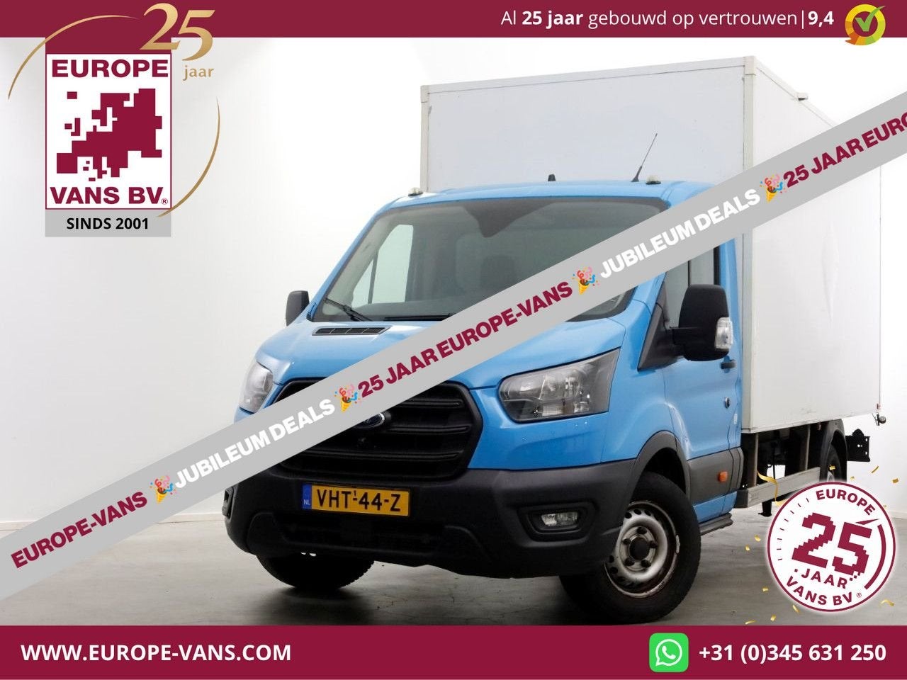 Ford Transit 350 2.0 TDCI 130pk E6 Bakwagen met achterdeuren, Achat, Entreprise, ABS, Diesel