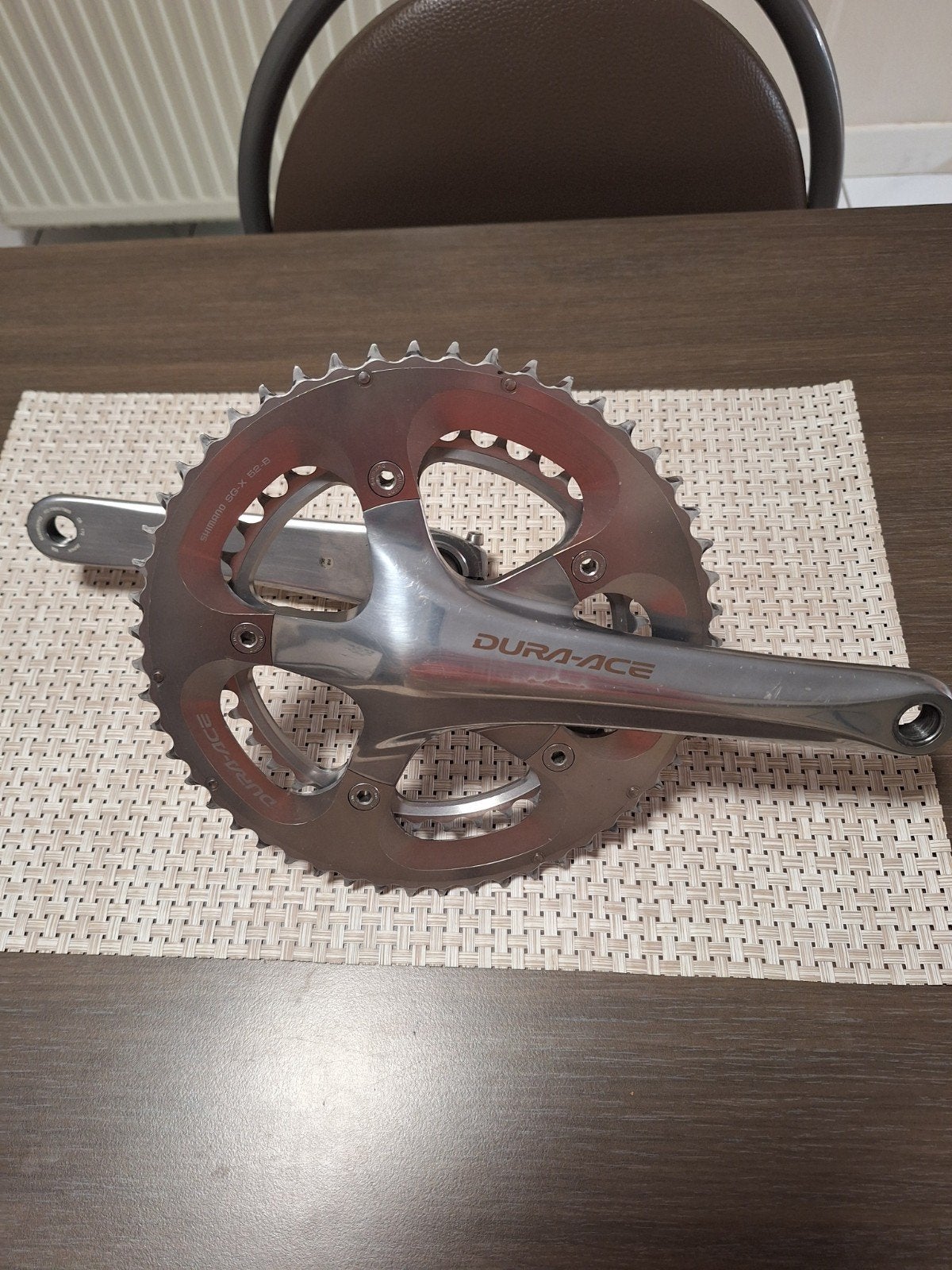 Cranckstel Dura-ace, Enlèvement