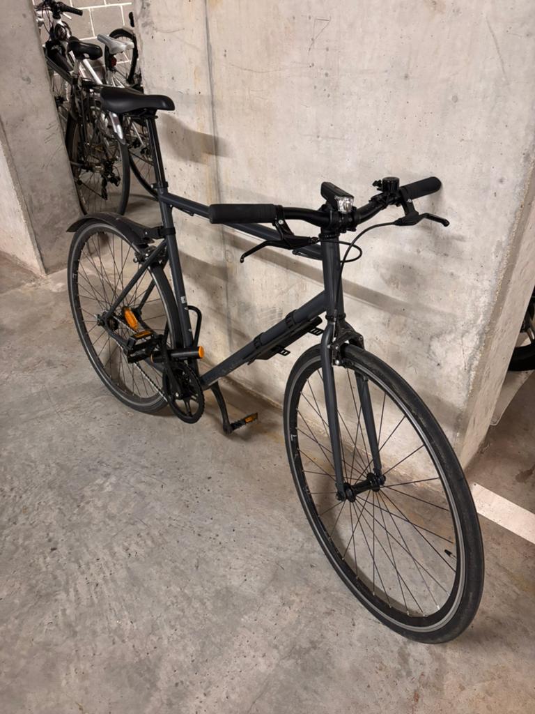 Elops Single Speed 500 (XL)parfait état + garde-boue gratuit, Vélos & Vélomoteurs, Vélos | Hommes | Vélos de sport & Vélo de randonnée
